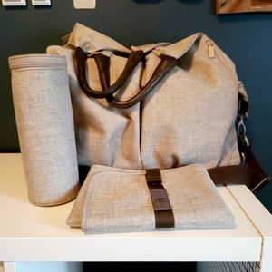 Lassig neckline diaper bag